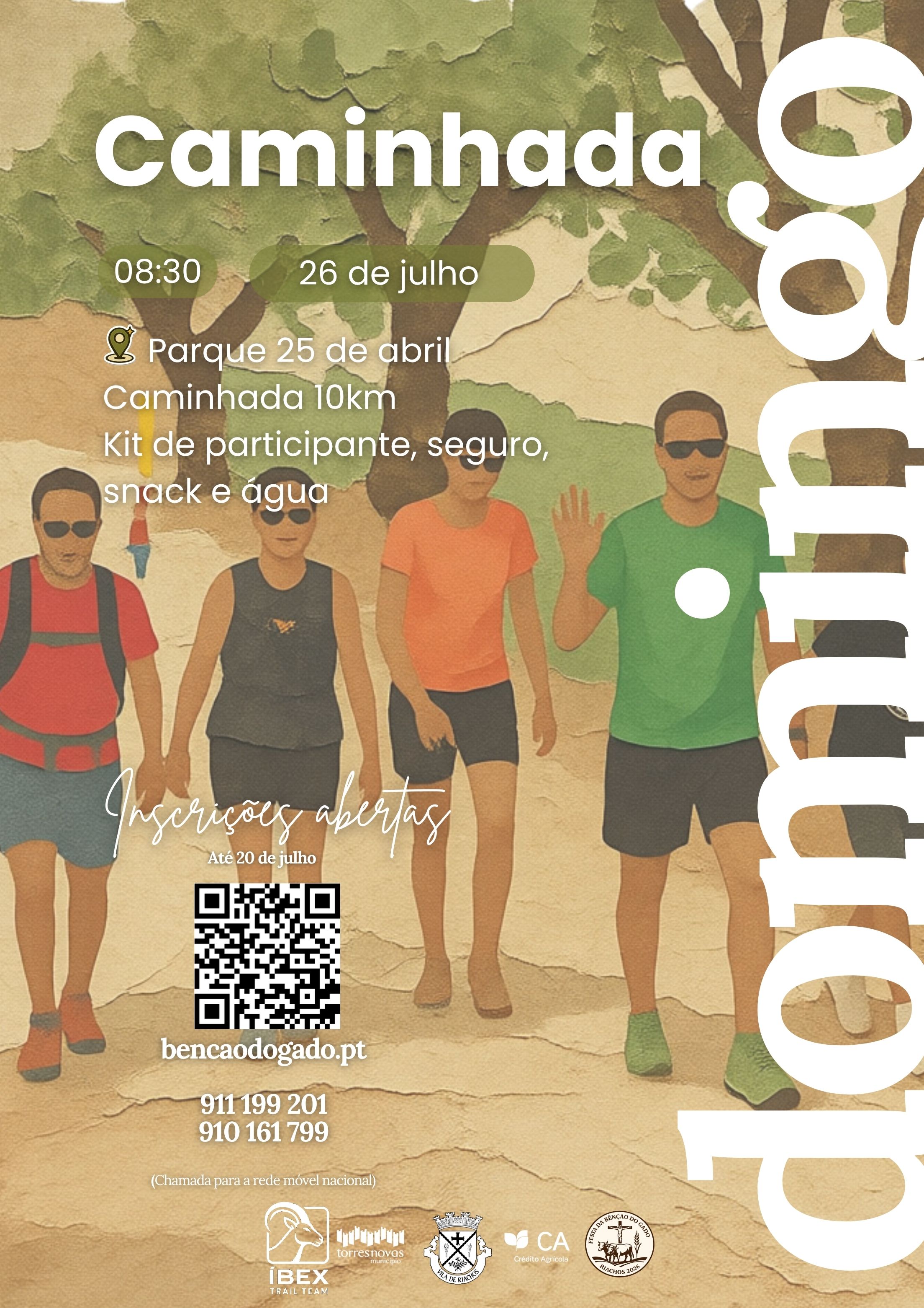 Caminhada — 25 de julho