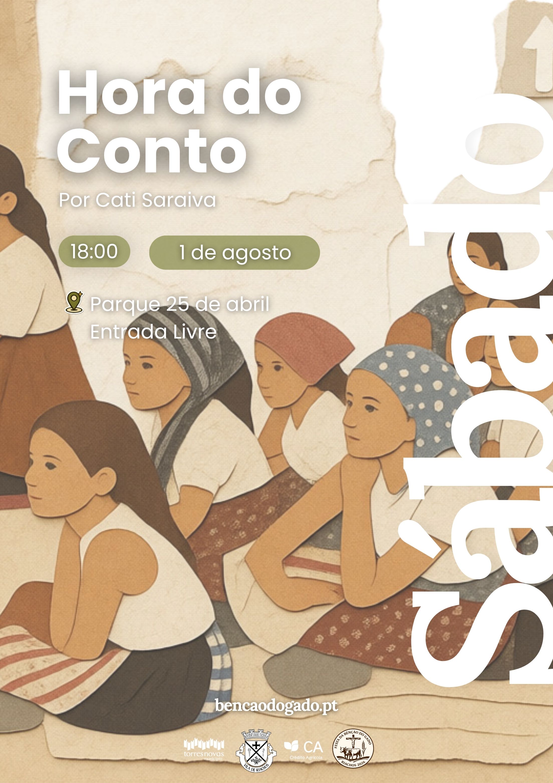 Hora do Conto — 1 de agosto