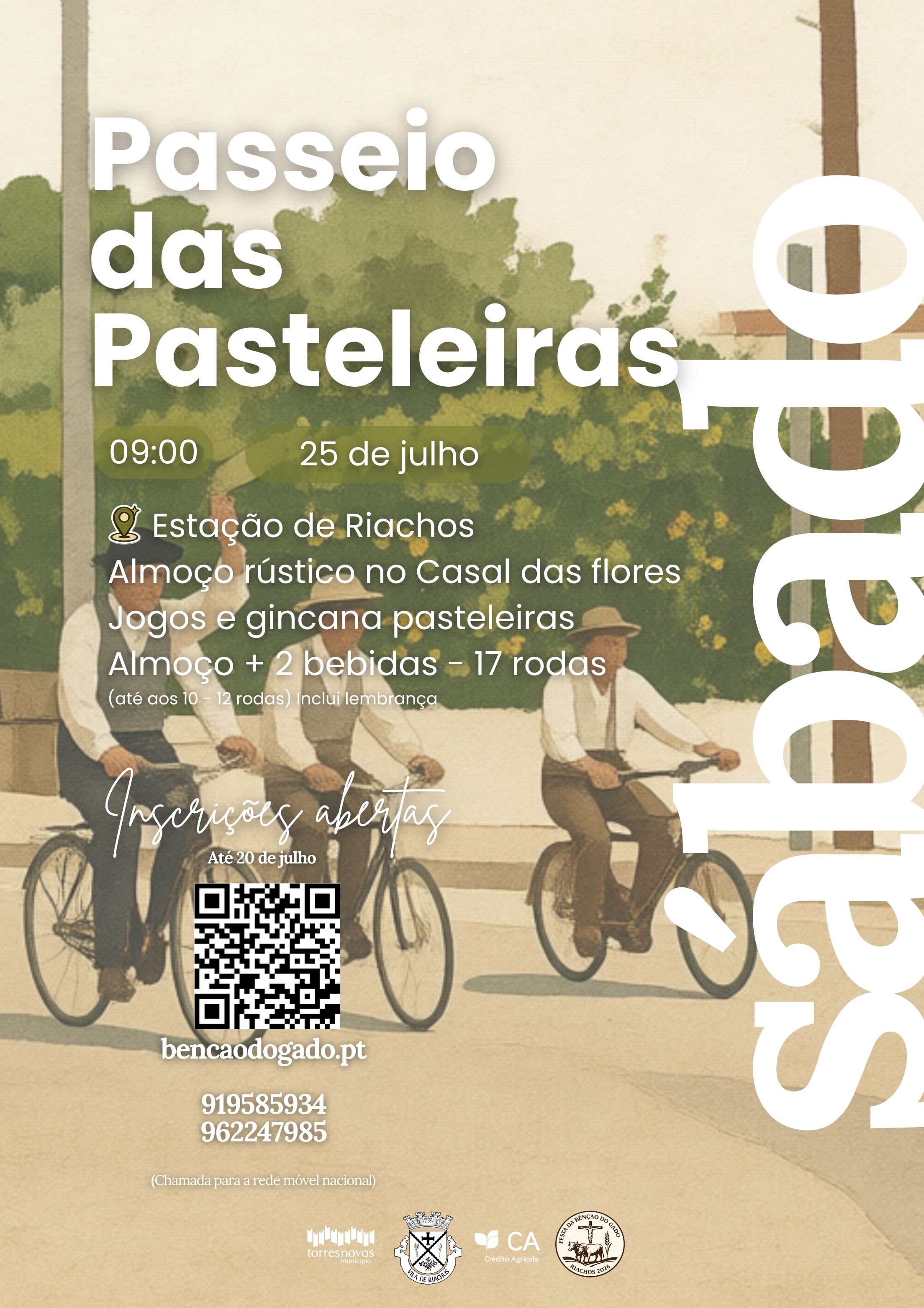 Passeio das Pasteleiras — 25 de julho